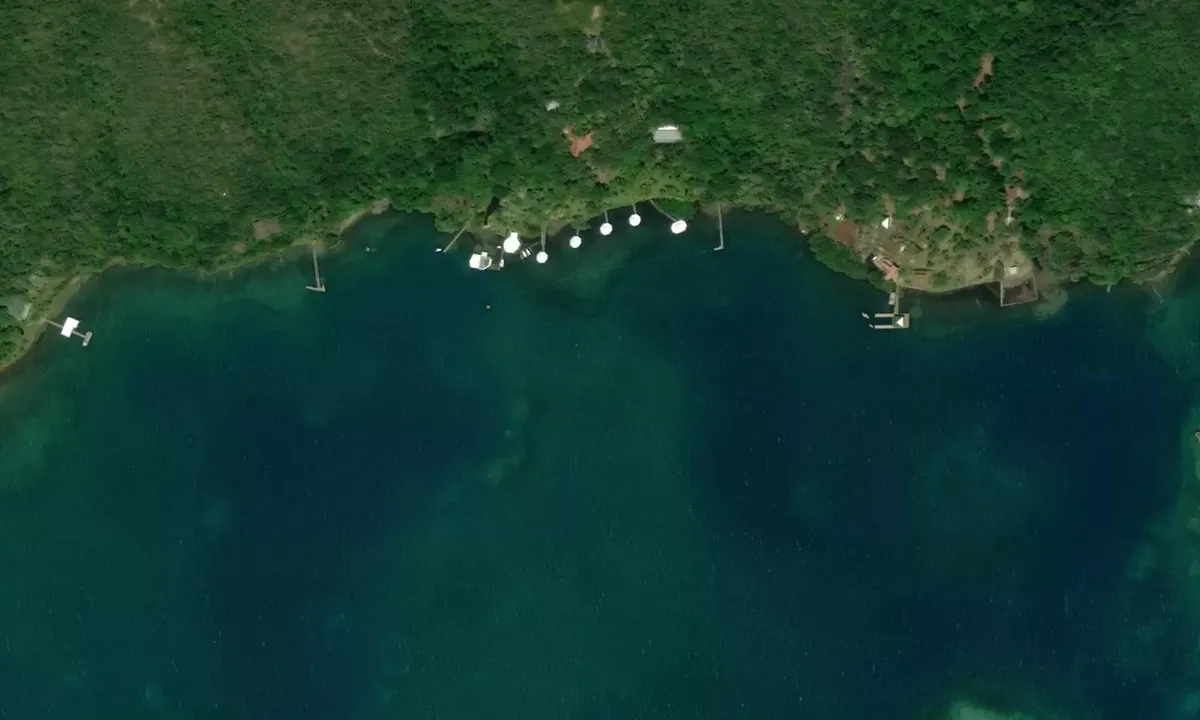 Satelite image of Mango Creek Resort