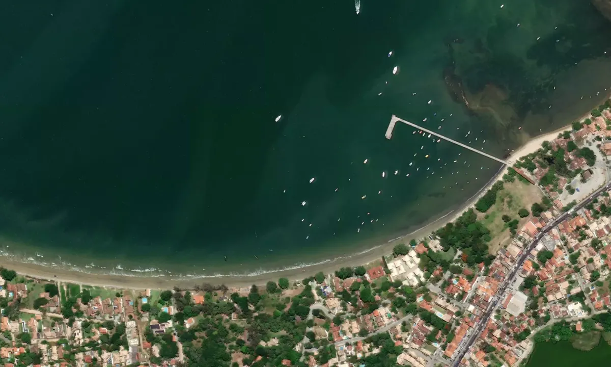 Flyfoto av Manguinhos