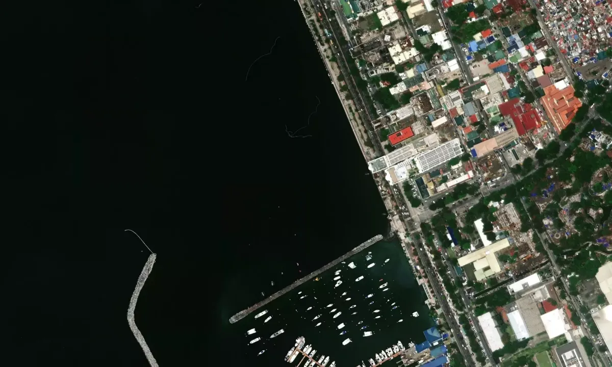 Flyfoto av Manila