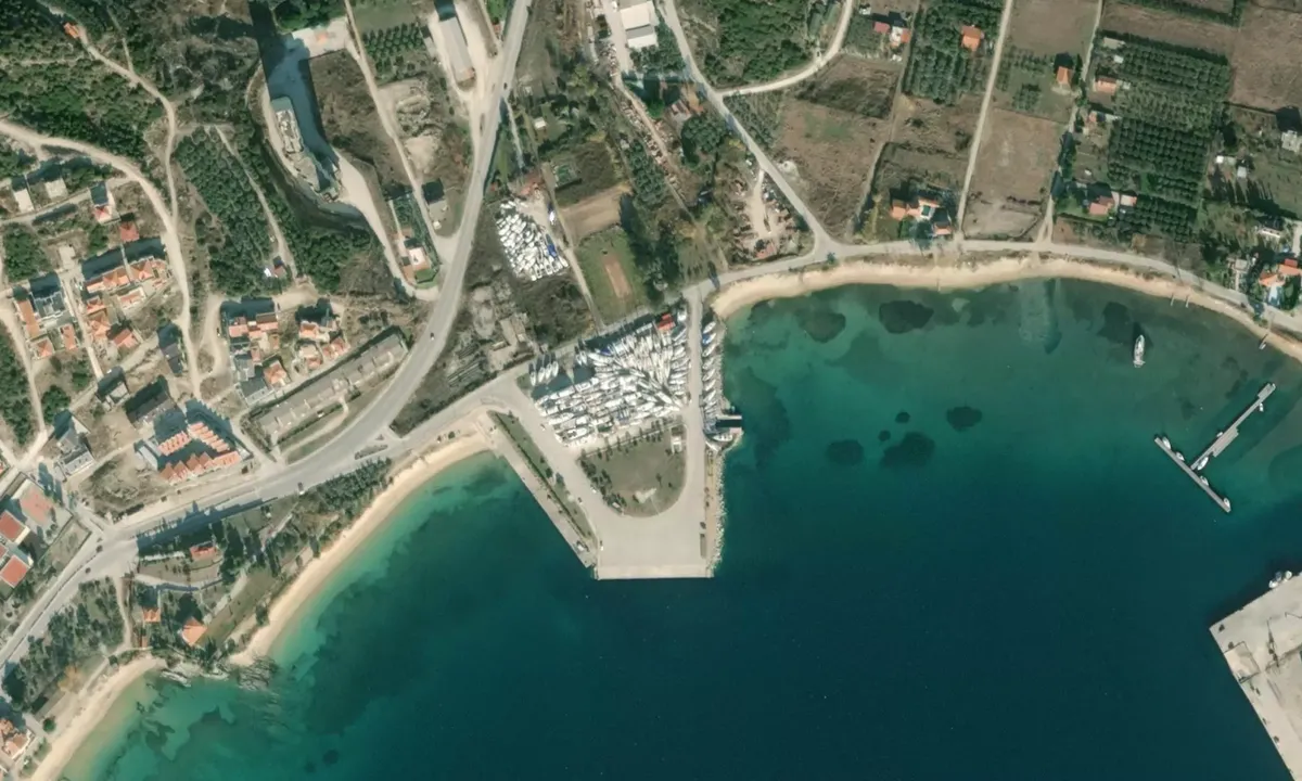 Flyfoto av Manitsas marine