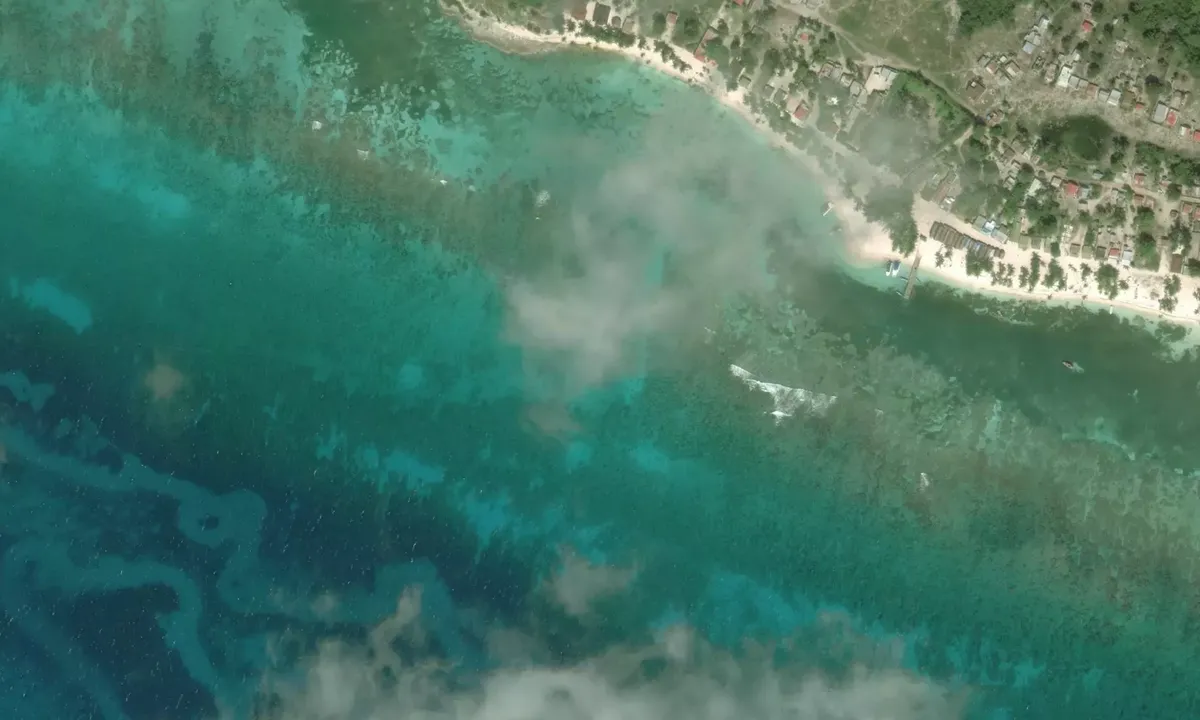 Satelite image of Mano Juan