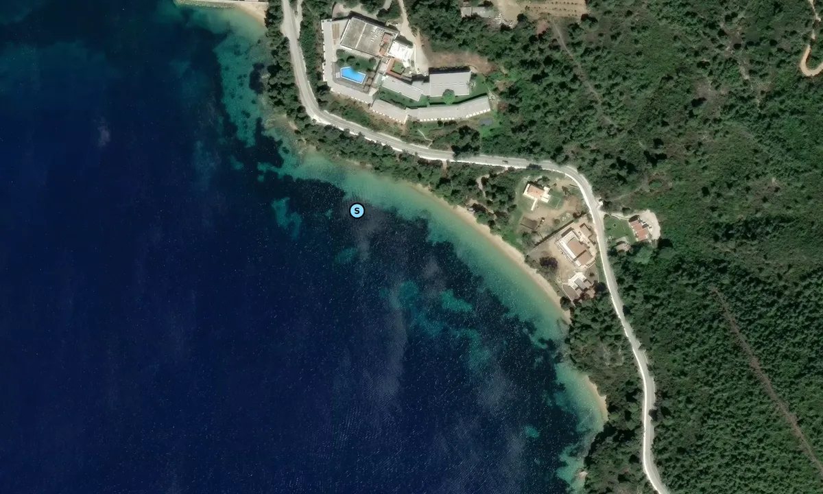 Satelite image of Maratha Beach