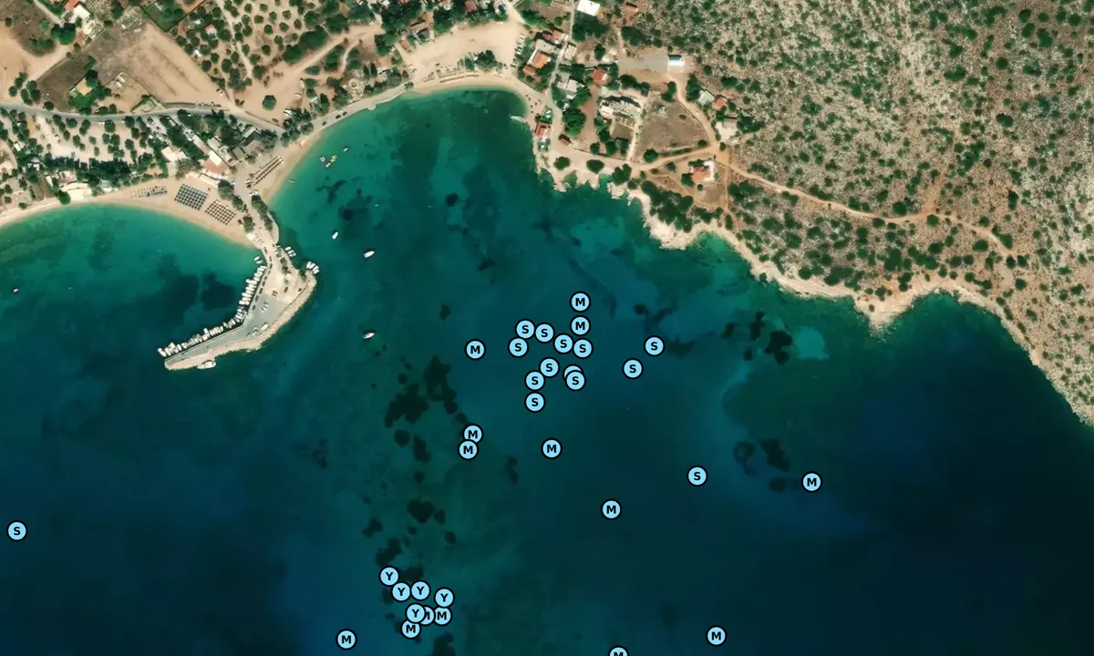 Satelite image of Marathi Bay
