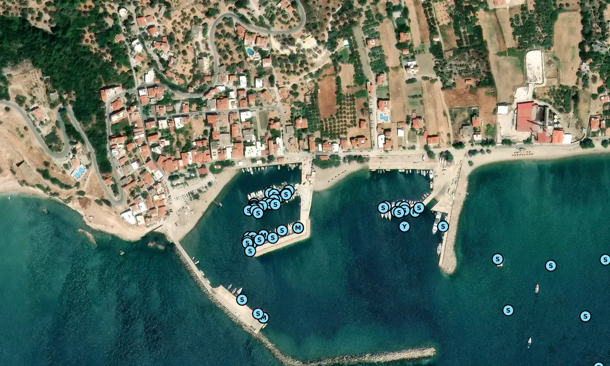 Satelite image of Marathokampou