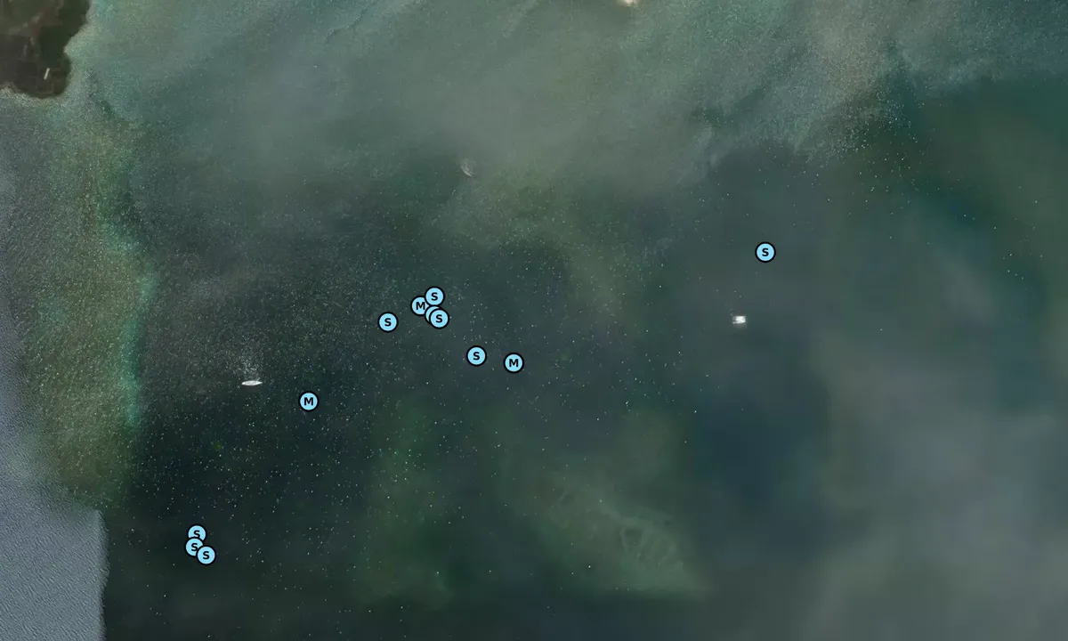 Satelite image of Marianas Yacht Club