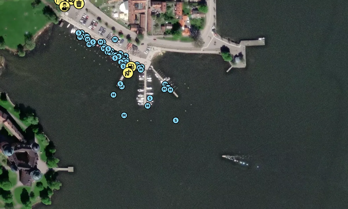 Satelite image of Mariefred