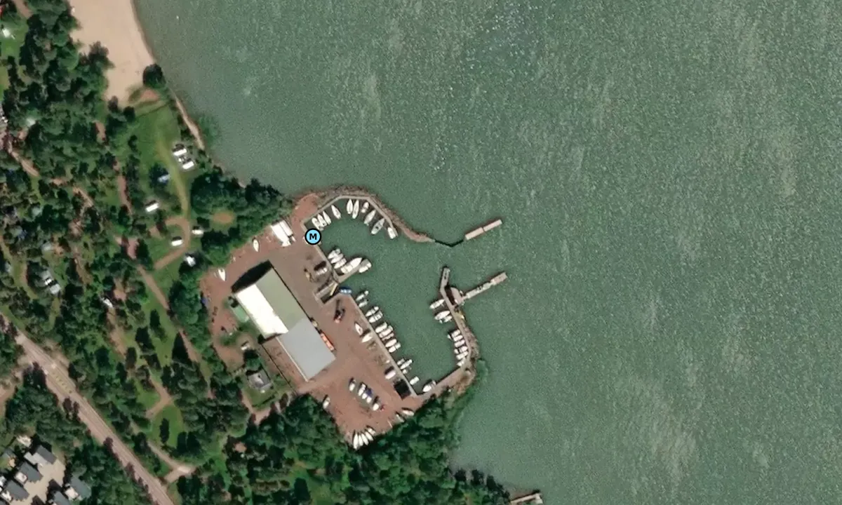 Satelite image of Mariehamn Yacht Harbour