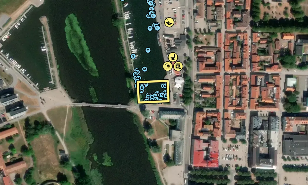 Satelite image of Mariestad