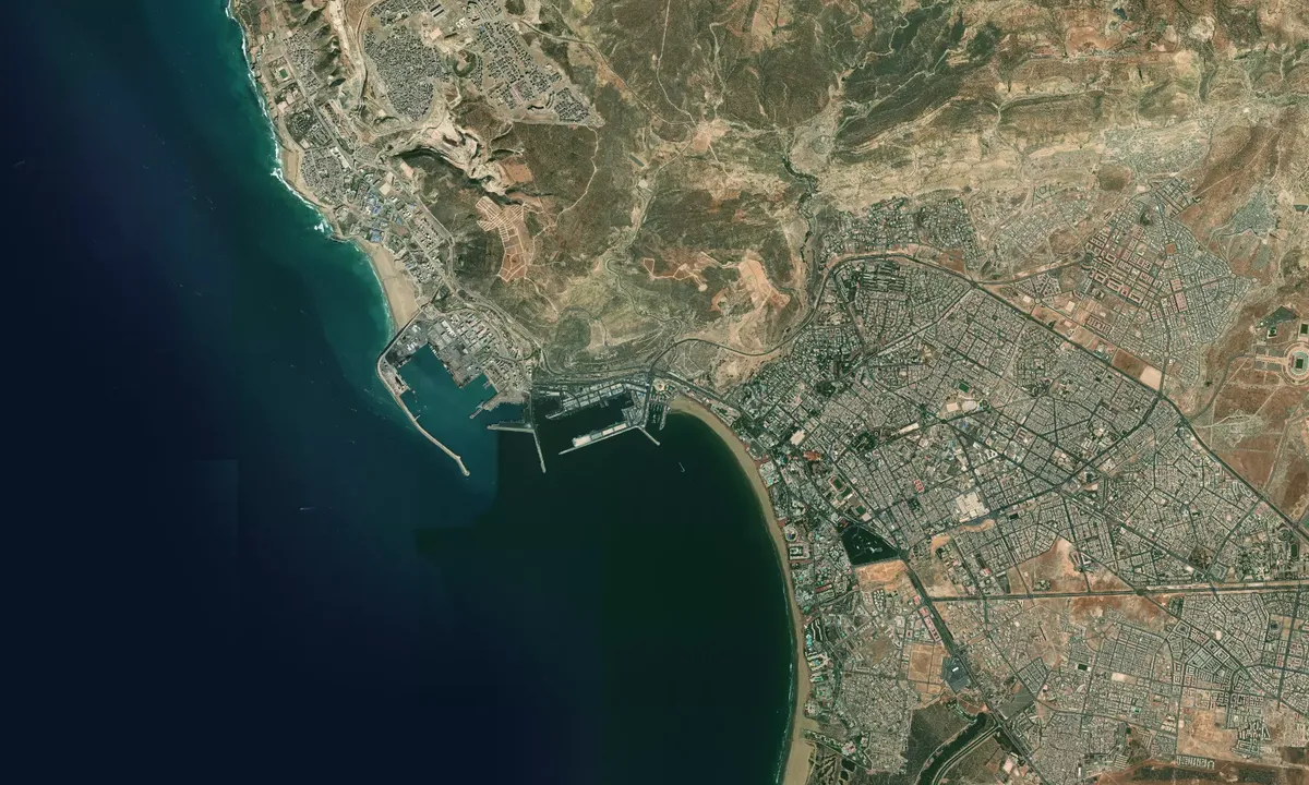 Flyfoto av Marina Agadir 1
