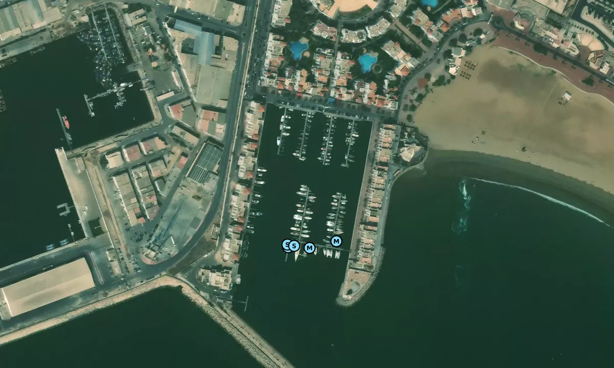 Satelite image of Marina Agadir 1