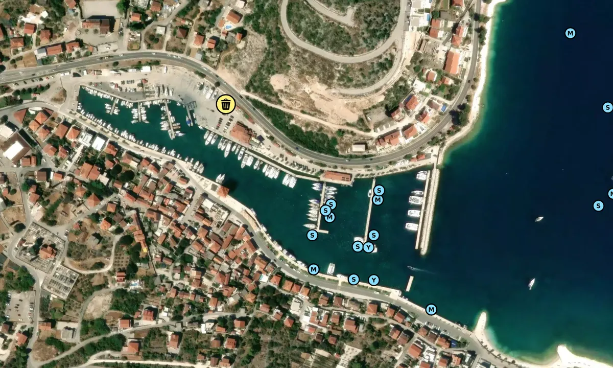 Satelite image of Marina Agana - Splitsko-dalmatinska županija