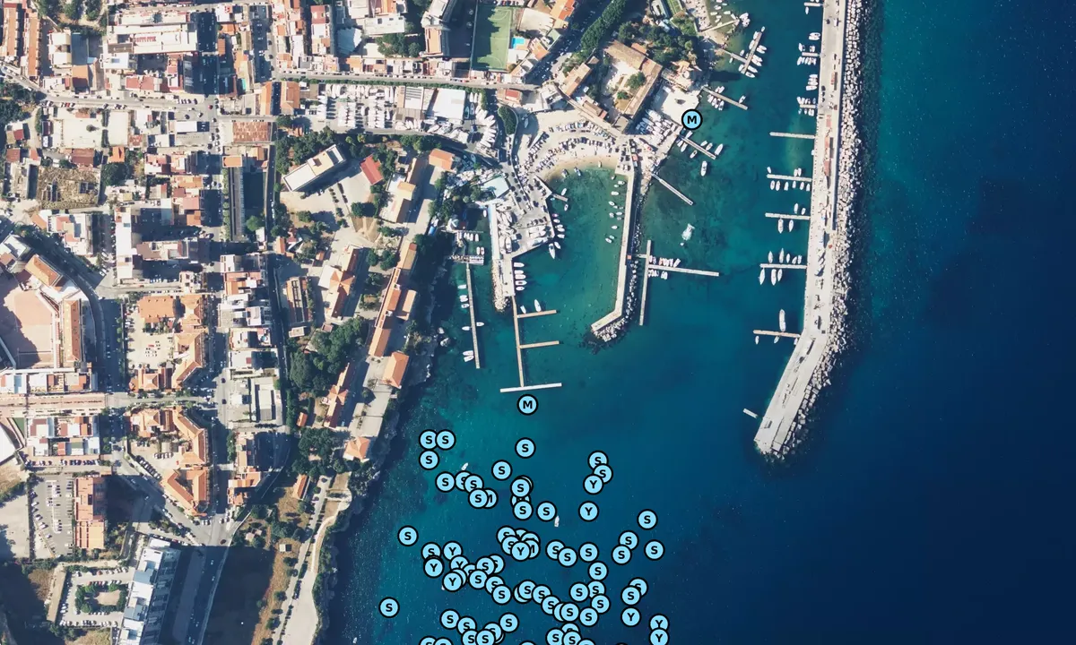 Satelite image of Marina Arenella
