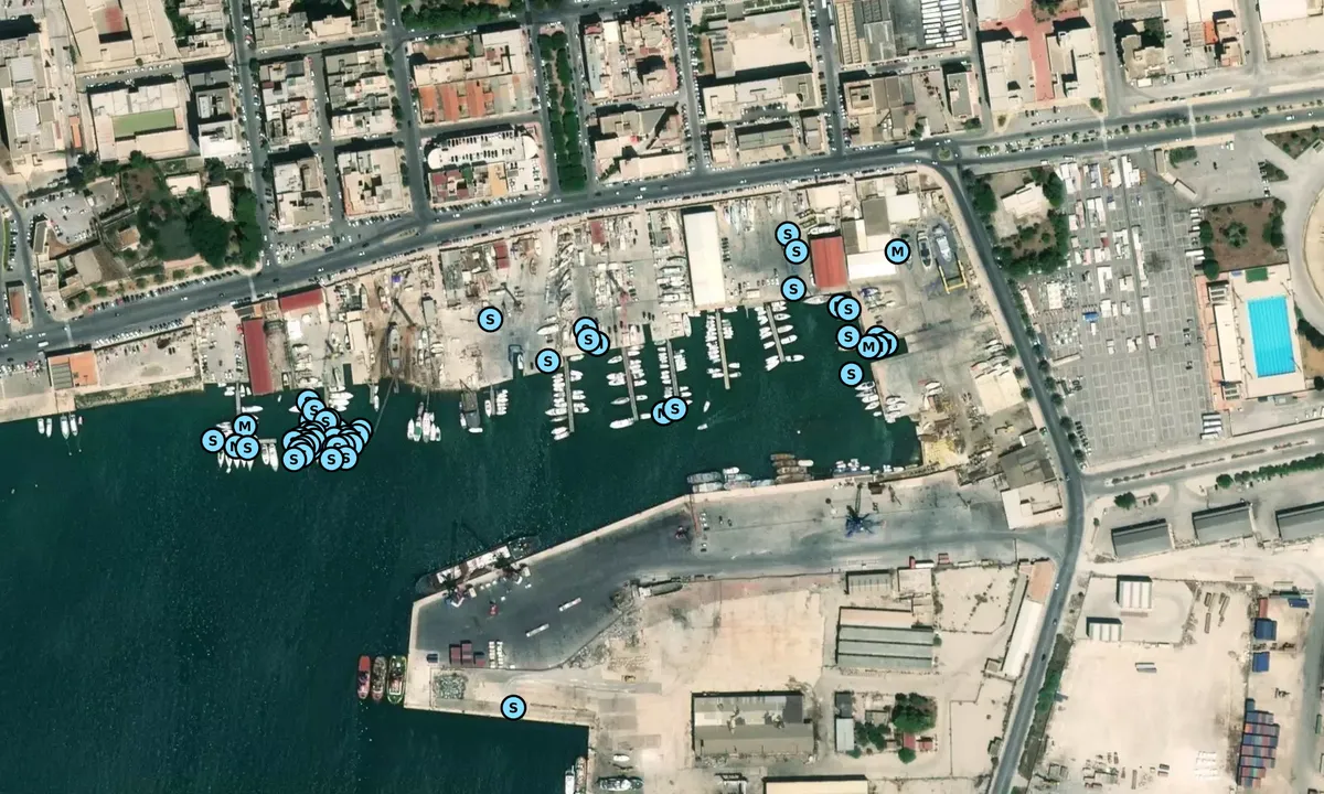 Satelite image of Marina Arturo Stabile 1