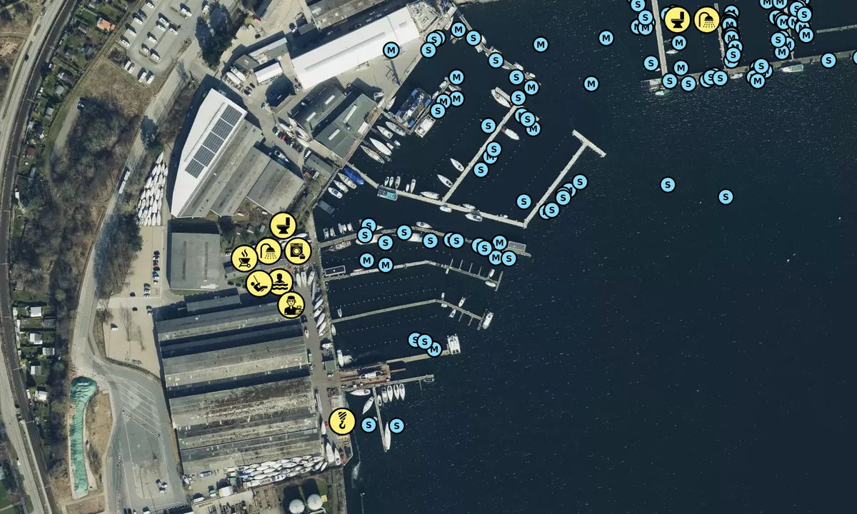 Satelite image of Marina Baltica