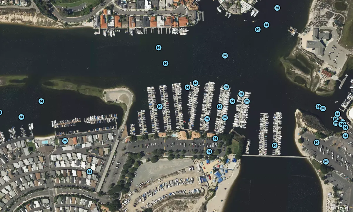 Satelite image of Marina & Boat Storage