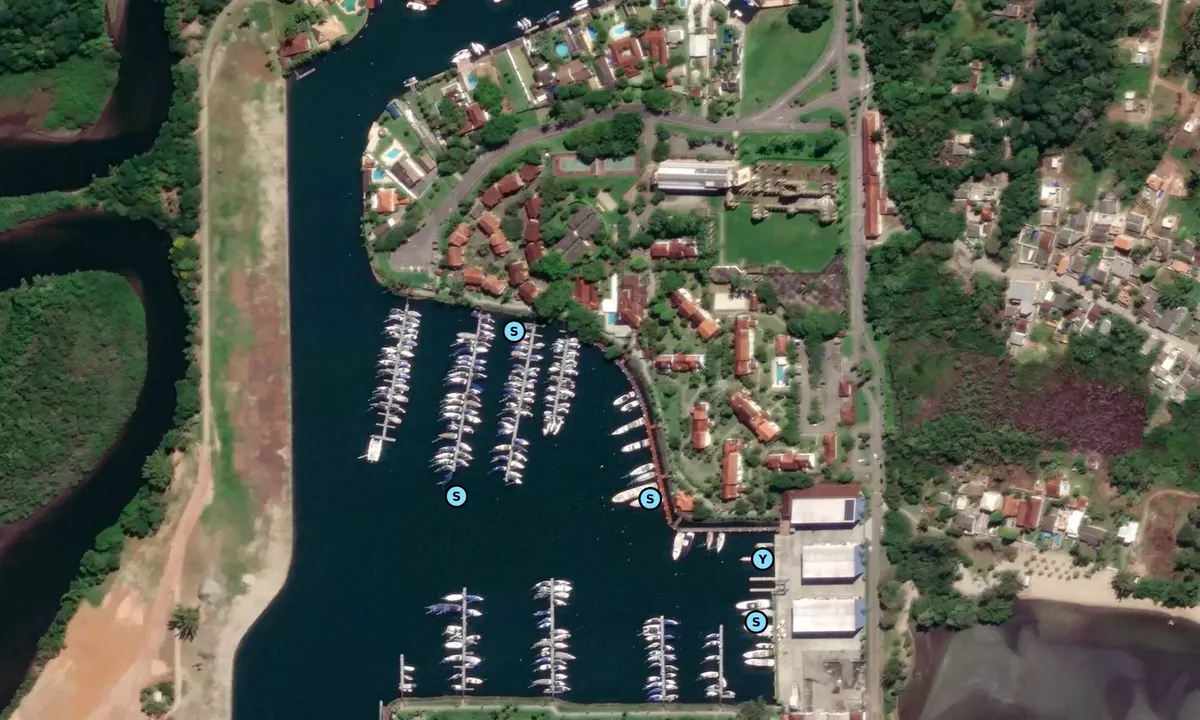 Satelite image of Marina Bracuhy