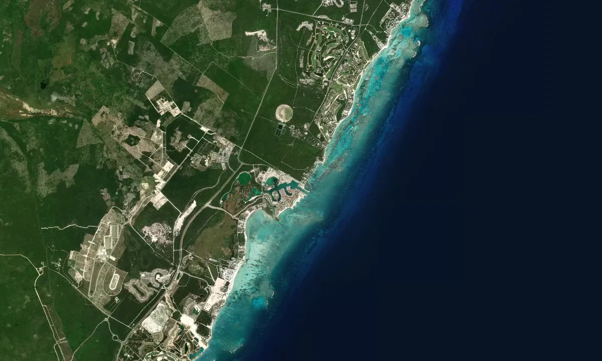 Flyfoto av Marina Cap Cana