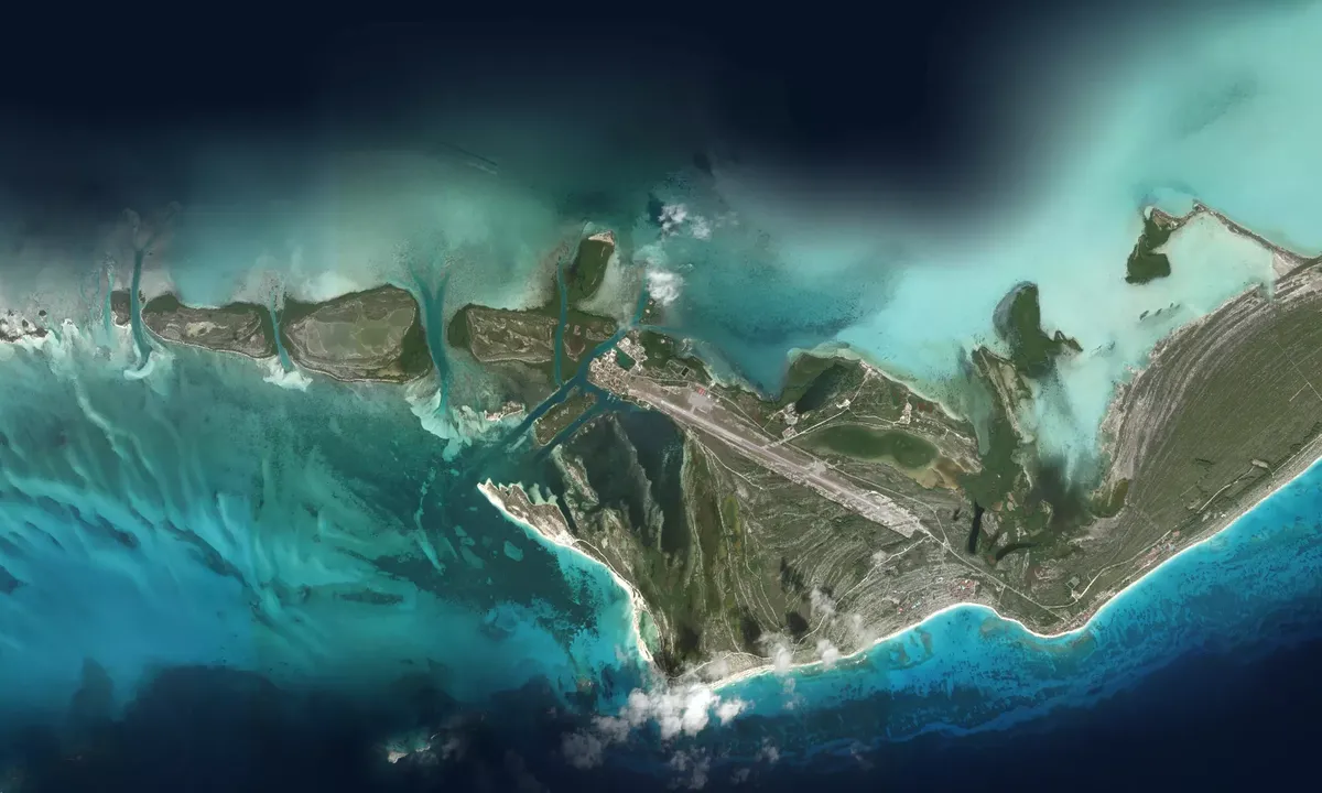 Flyfoto av Marina Cayo Largo