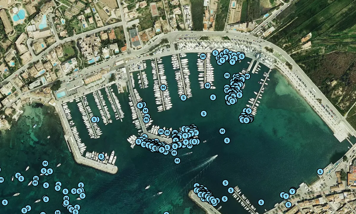 Satelite image of Marina Club de Vela Puerto de Andratx