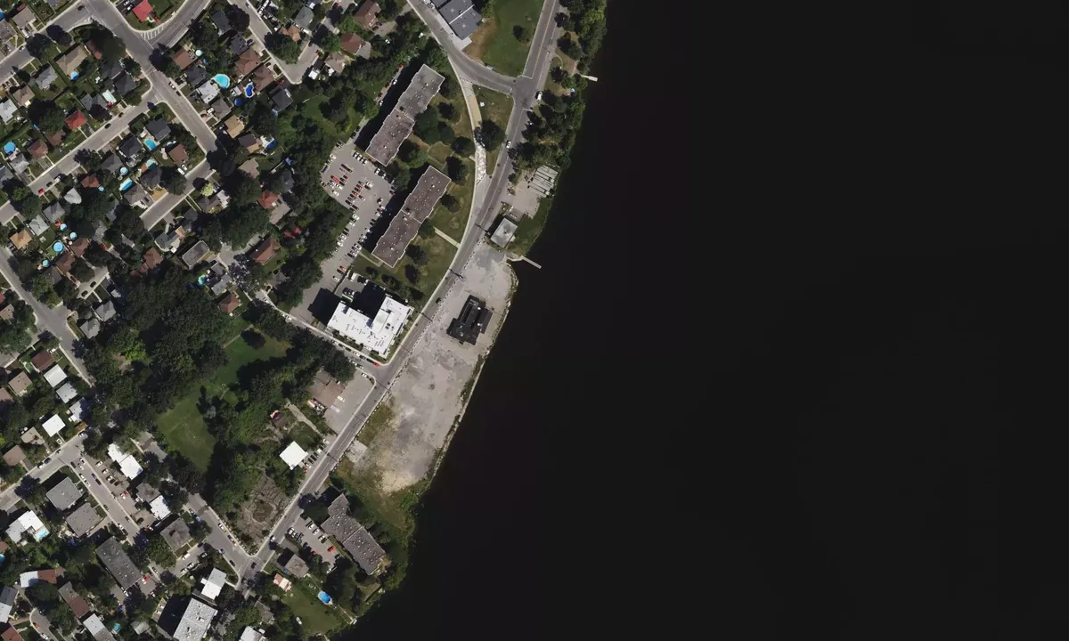 Satelite image of Marina Commodore