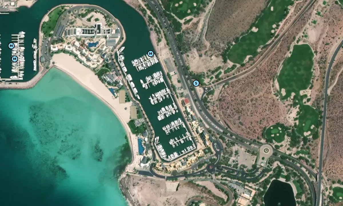 Satelite image of Marina Costabaja