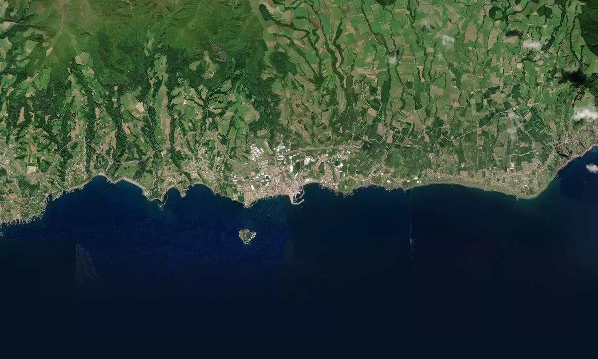 Flyfoto av Marina da Vila - Vila Franca do Campo