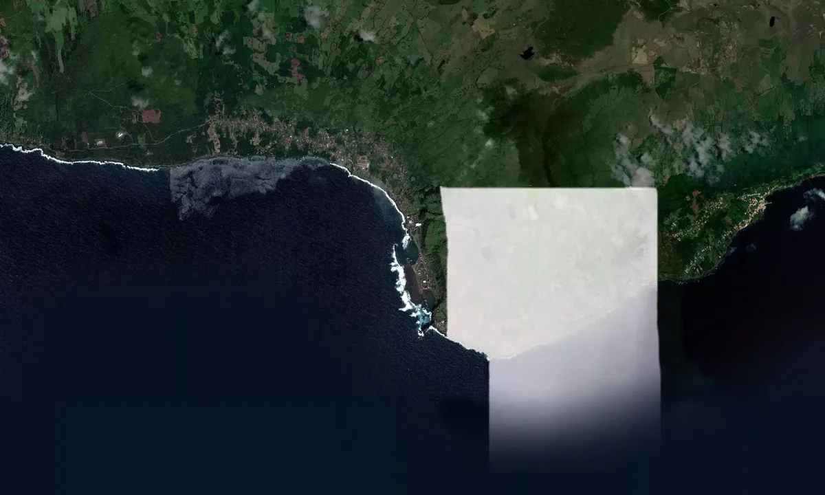 Flyfoto av Marina das Lases do Pico