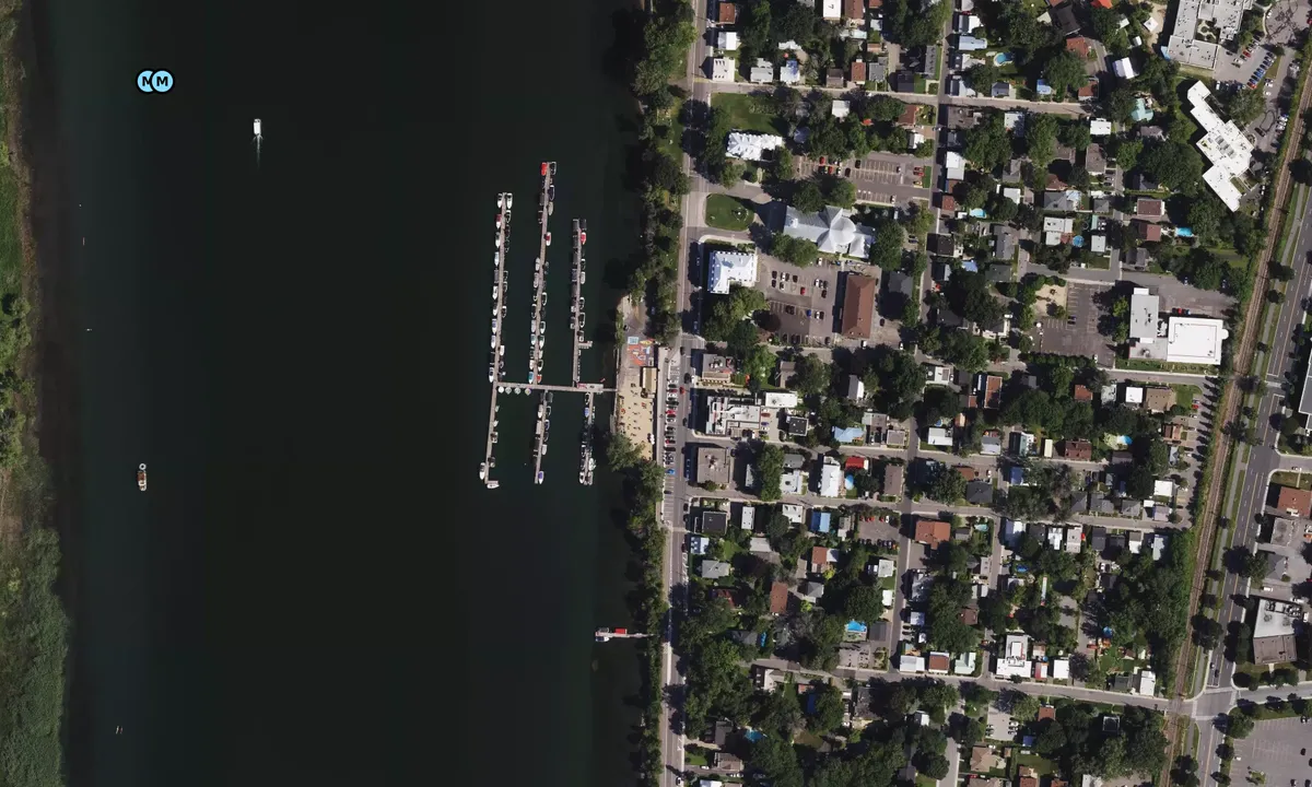 Satelite image of Marina de Boucherville