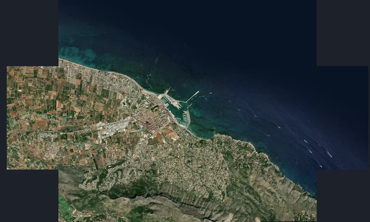 Flyfoto av Marina de Denia - Dénia