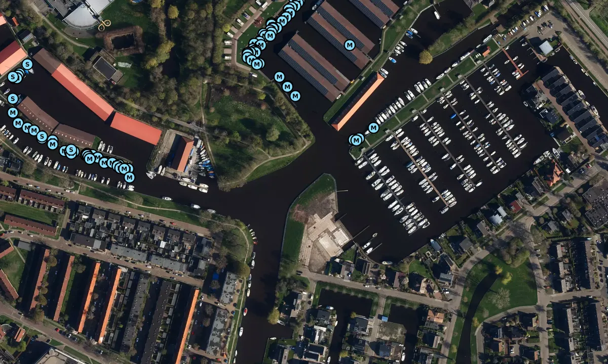 Satelite image of Marina de Pomp II (outside)