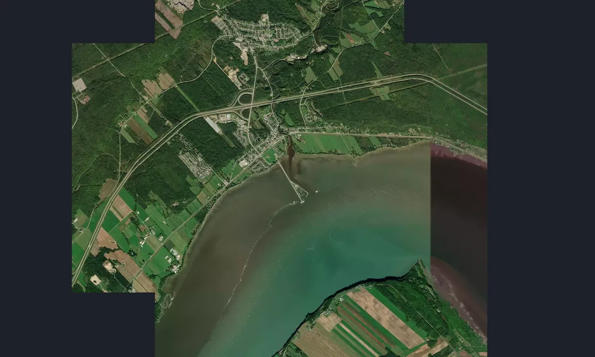 Flyfoto av Marina de Portneuf - Capitale-Nationale