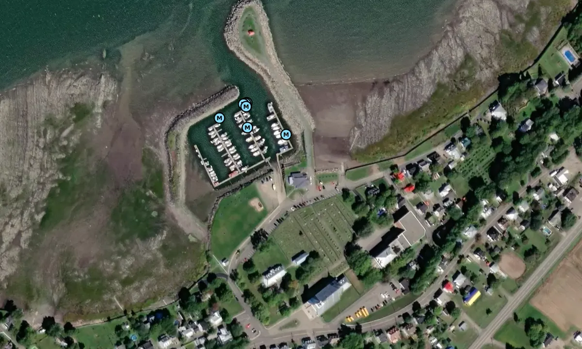 Satelite image of Marina de Saint-Michel