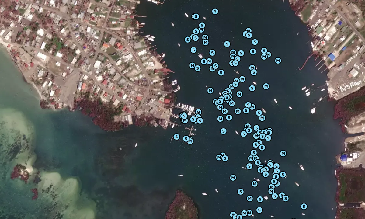 Satelite image of Marina de Salinas - Río Jueyes