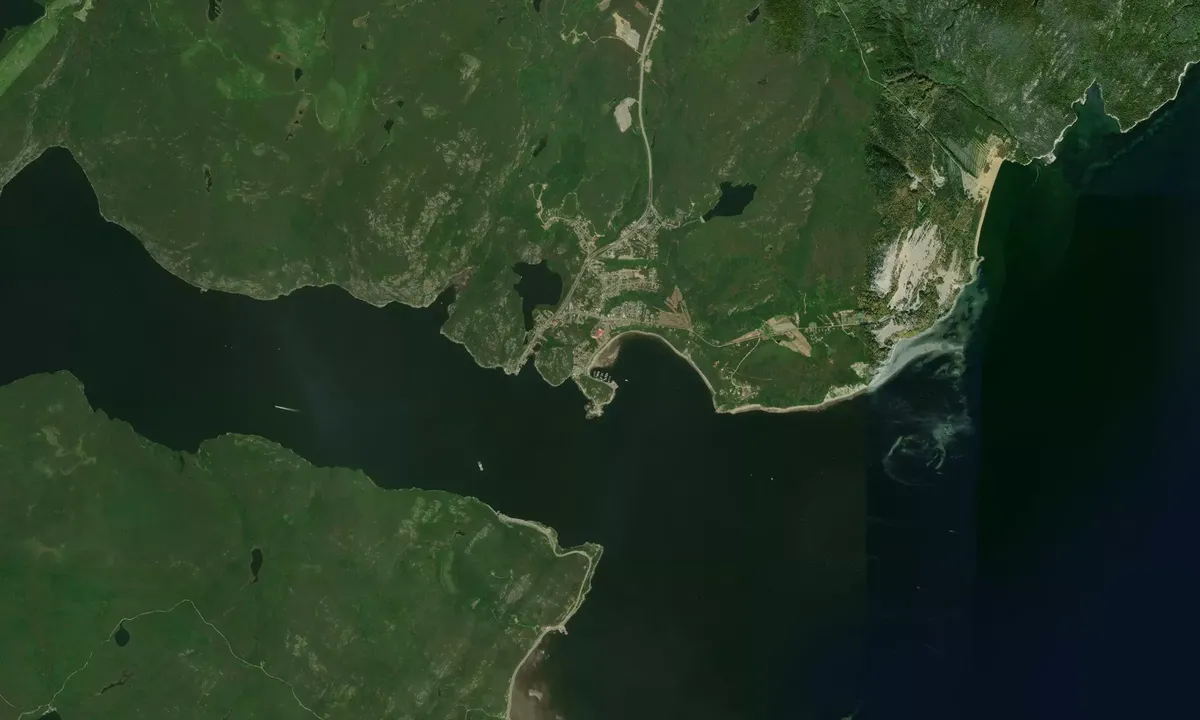 Flyfoto av Marina de Tadoussac - Côte-Nord