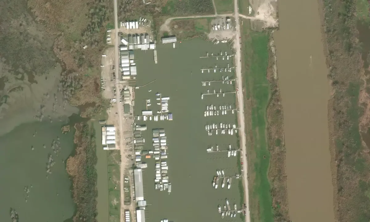 Flyfoto av Marina de Venice