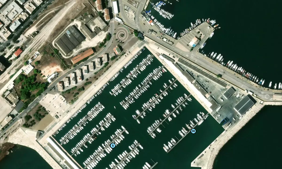 Satelite image of Marina del Gargano