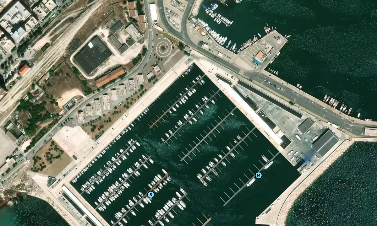 Satelite image of Marina del Gargano