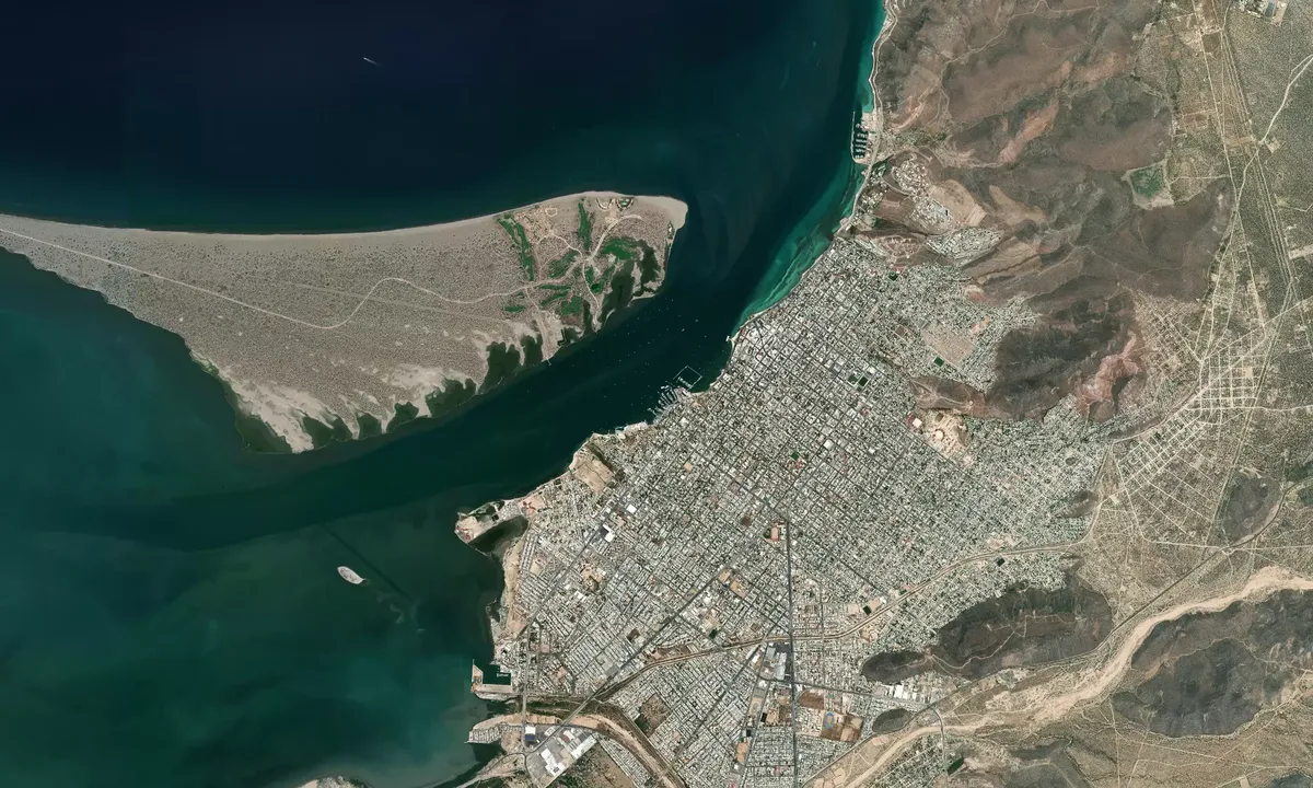Flyfoto av Marina del Palmar