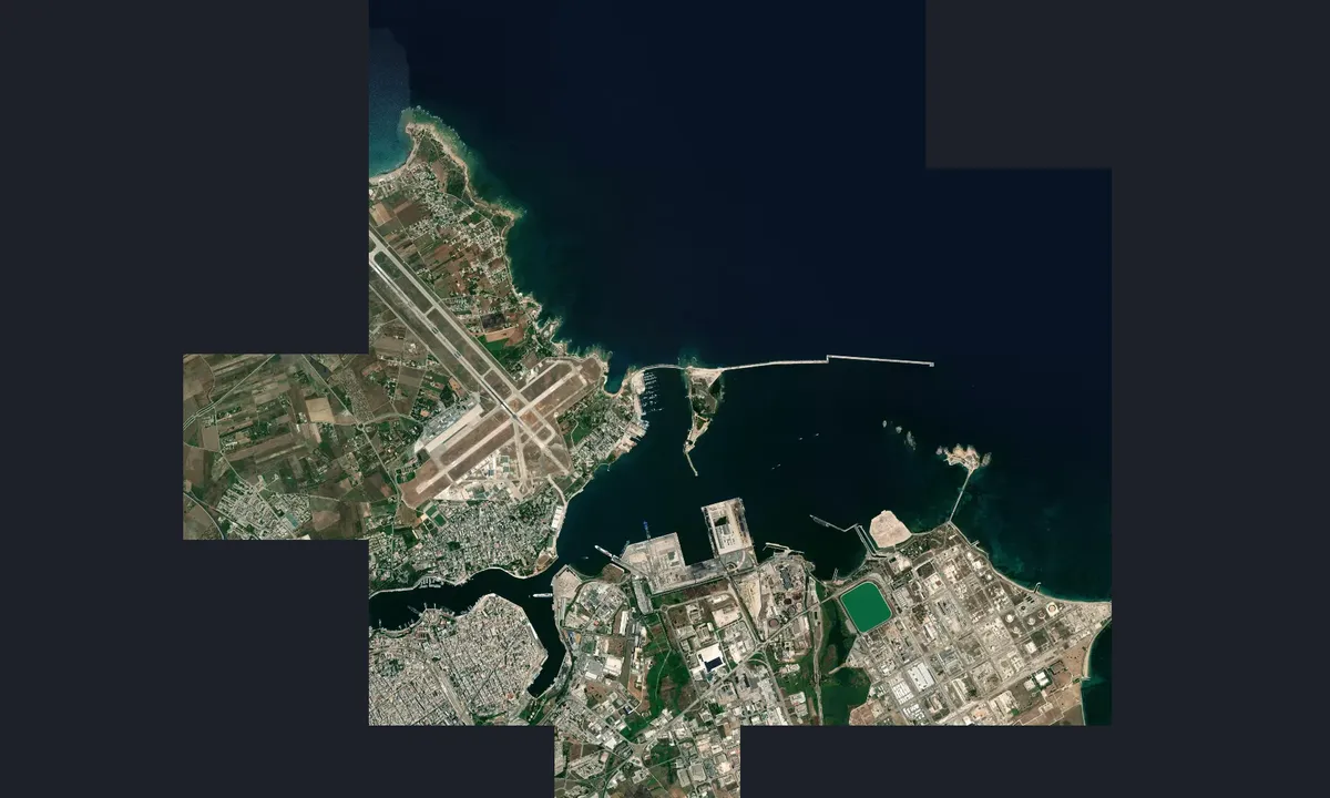 Flyfoto av Marina di Brindisi - Apulia