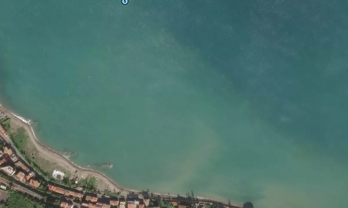 Satelite image of Marina di Caronia