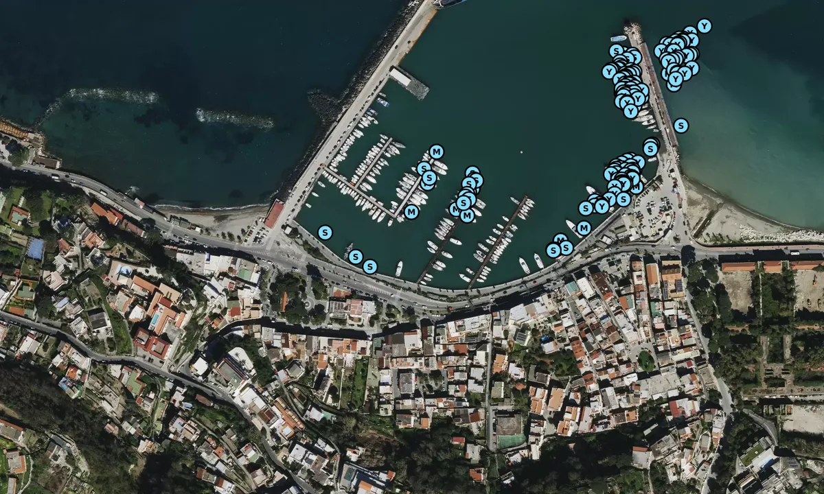 Satelite image of Marina di Casamicciola 1