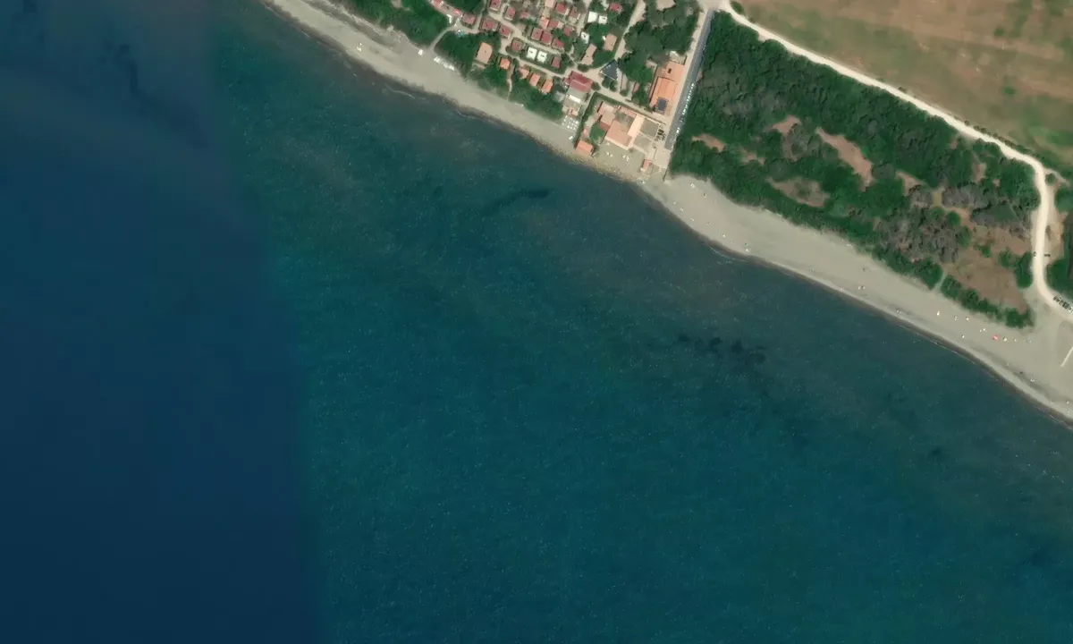 Satelite image of Marina di Pescia Romana