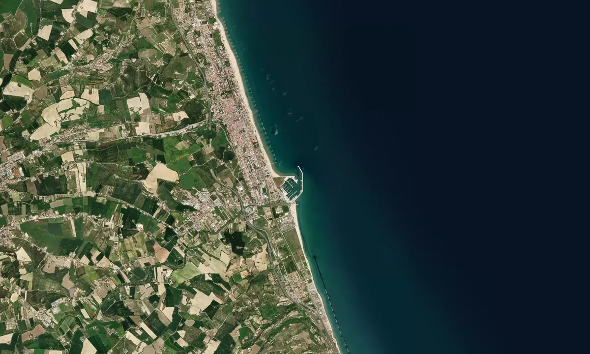 Flyfoto av Marina di Porto San Giorgio - Fermo