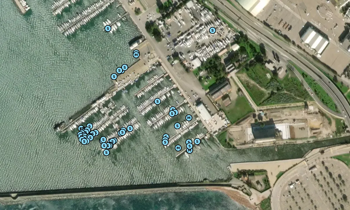 Satelite image of Marina Di Sant Elmo