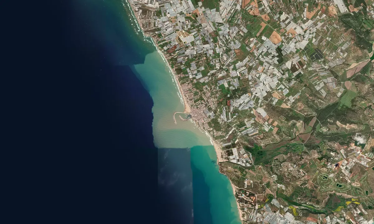 Flyfoto av Marina di Scoglitti