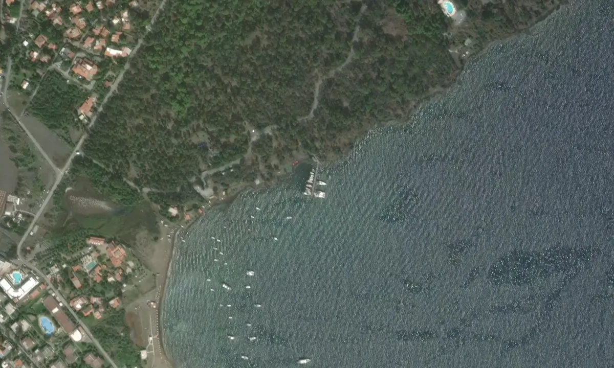 Flyfoto av Marina di Vulcanello