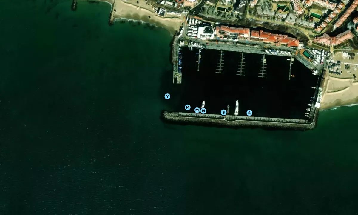 Satelite image of Marina Dinevi - Nesebar