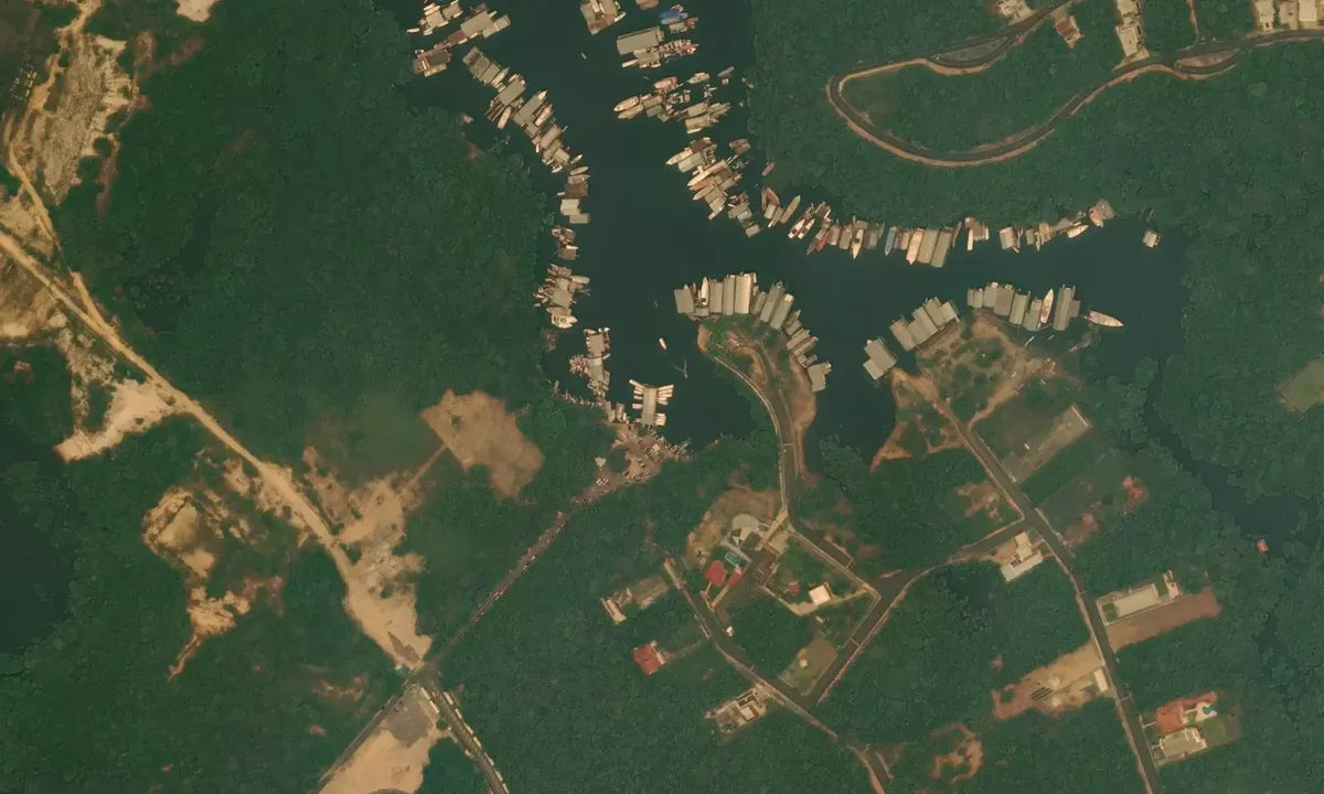 Satelite image of Marina do Davi