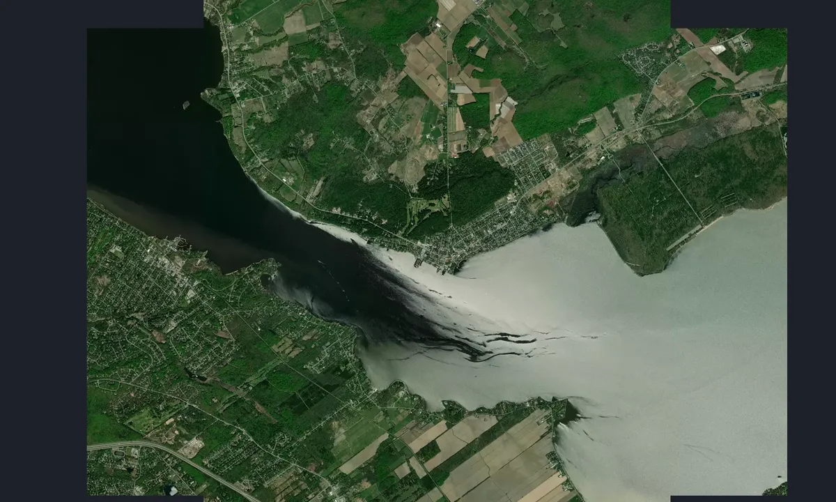 Flyfoto av Marina d'Oka - Laurentides