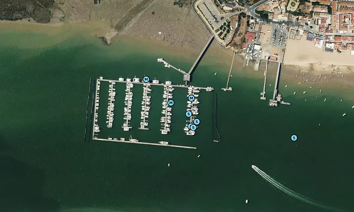 Flyfoto av Marina el Rompido